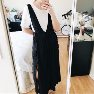 Black Dress With Slits On Side